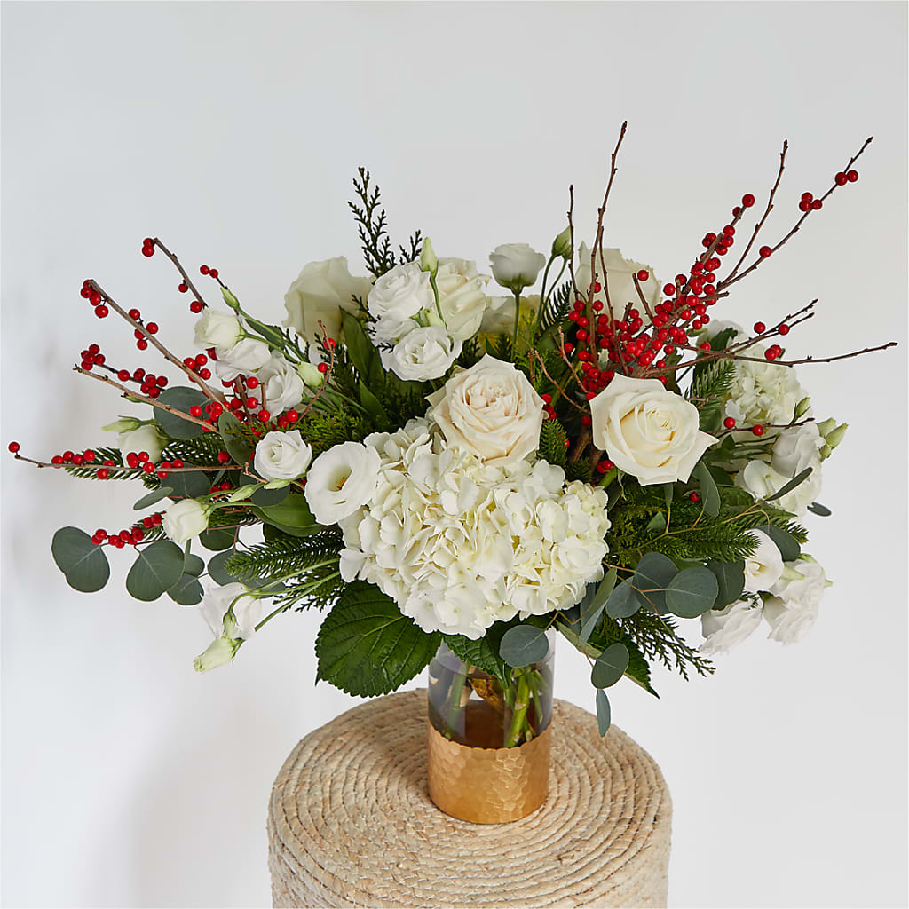 Frosted Windows Bouquet – Queen Ofe Florist, San Jose CA