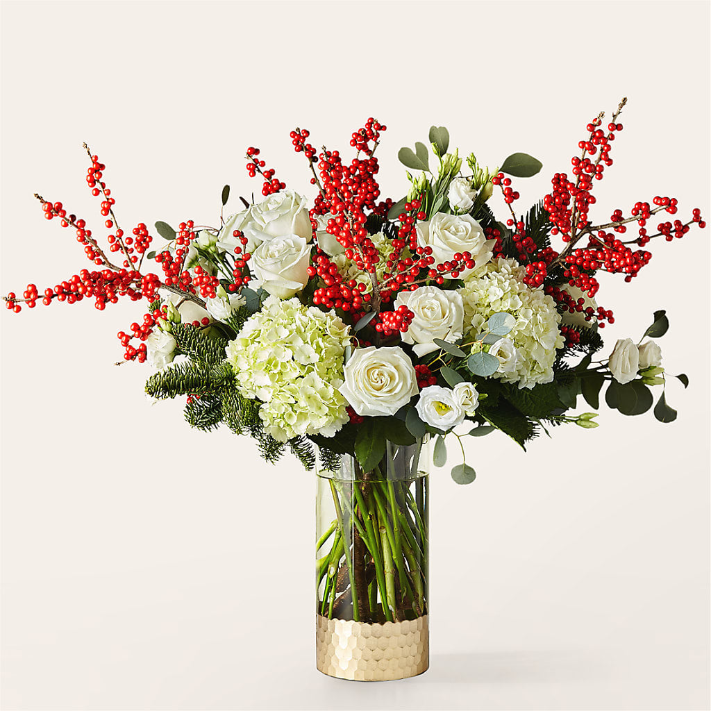 Frosted Windows Bouquet – Queen Ofe Florist, San Jose CA