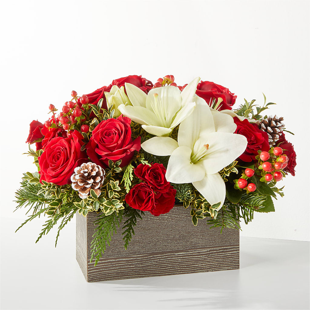 Snowy Wonderland Bouquet – Queen Ofe Florist, San Jose CA