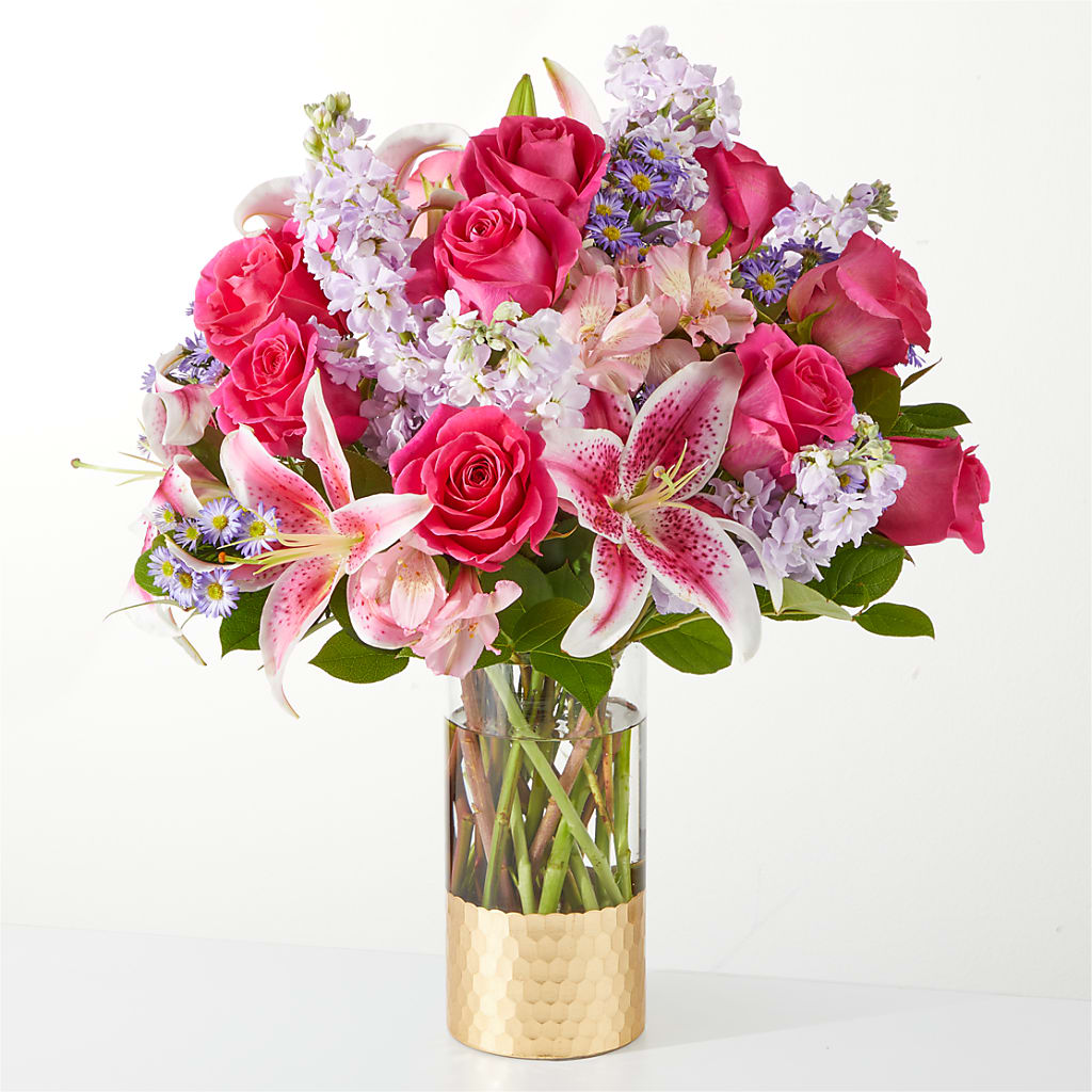 Pressing Petals Bouquet – Queen Ofe Florist, San Jose CA