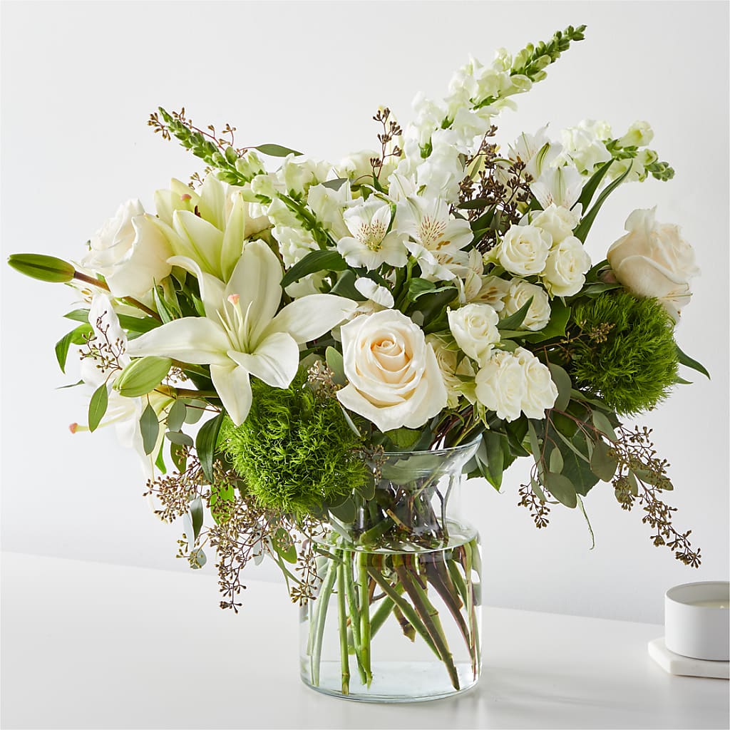 Fresh Linen Bouquet – Queen Ofe Florist, San Jose CA