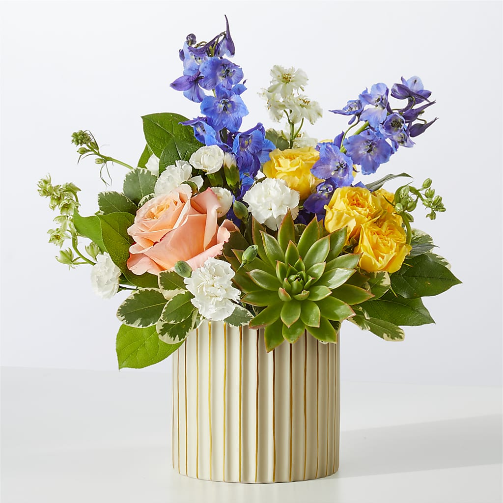 Cobalt Reverie Bouquet – Queen Ofe Florist, San Jose CA