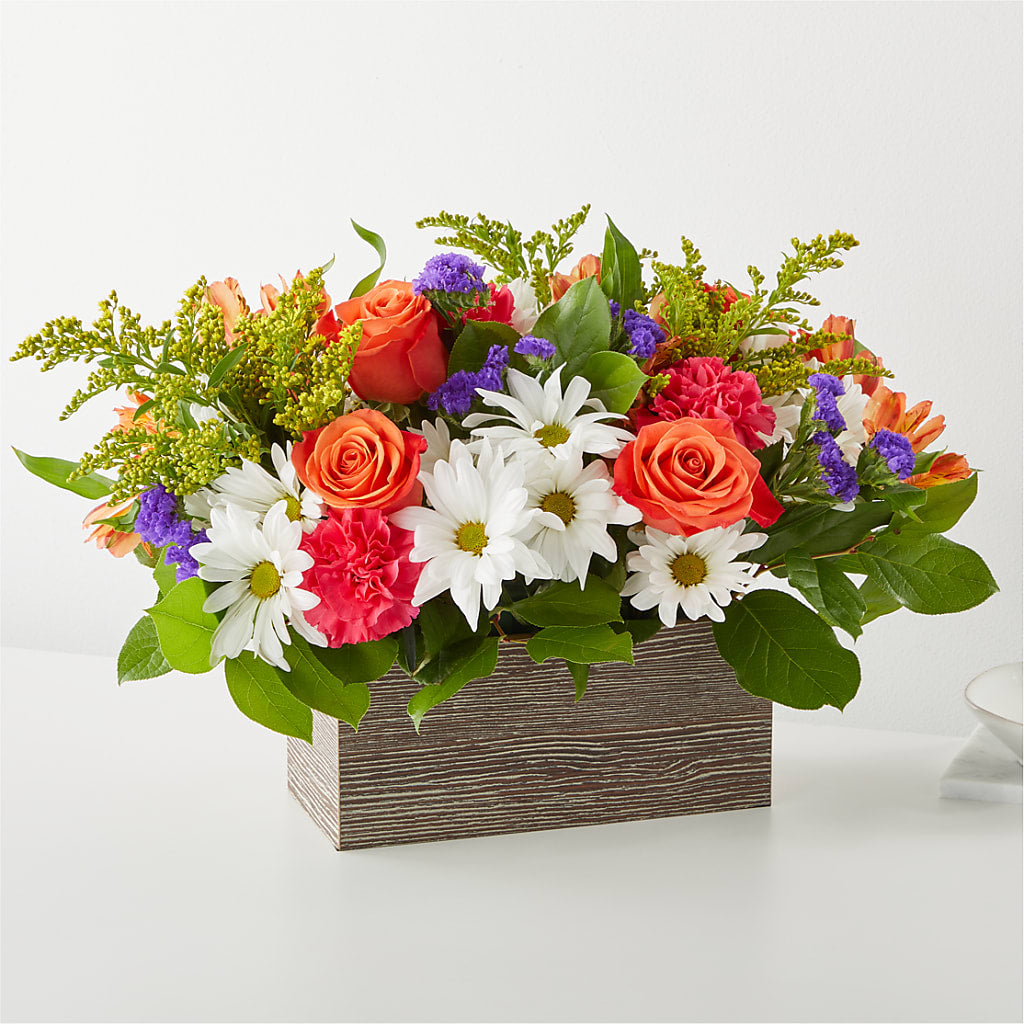 Oopsie Daisy Box Bouquet – Queen Ofe Florist, San Jose CA
