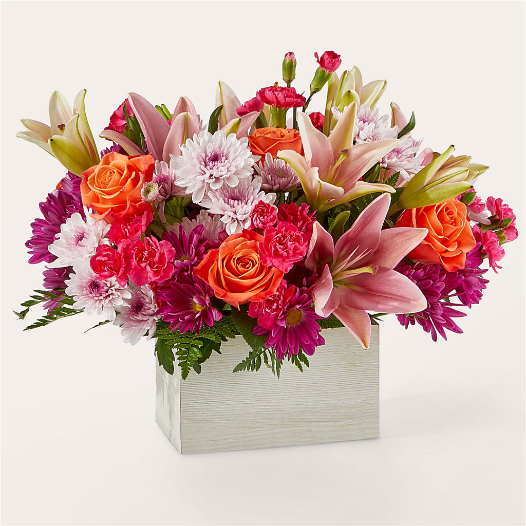 Light of My Life Box Bouquet – Queen Ofe Florist, San Jose CA