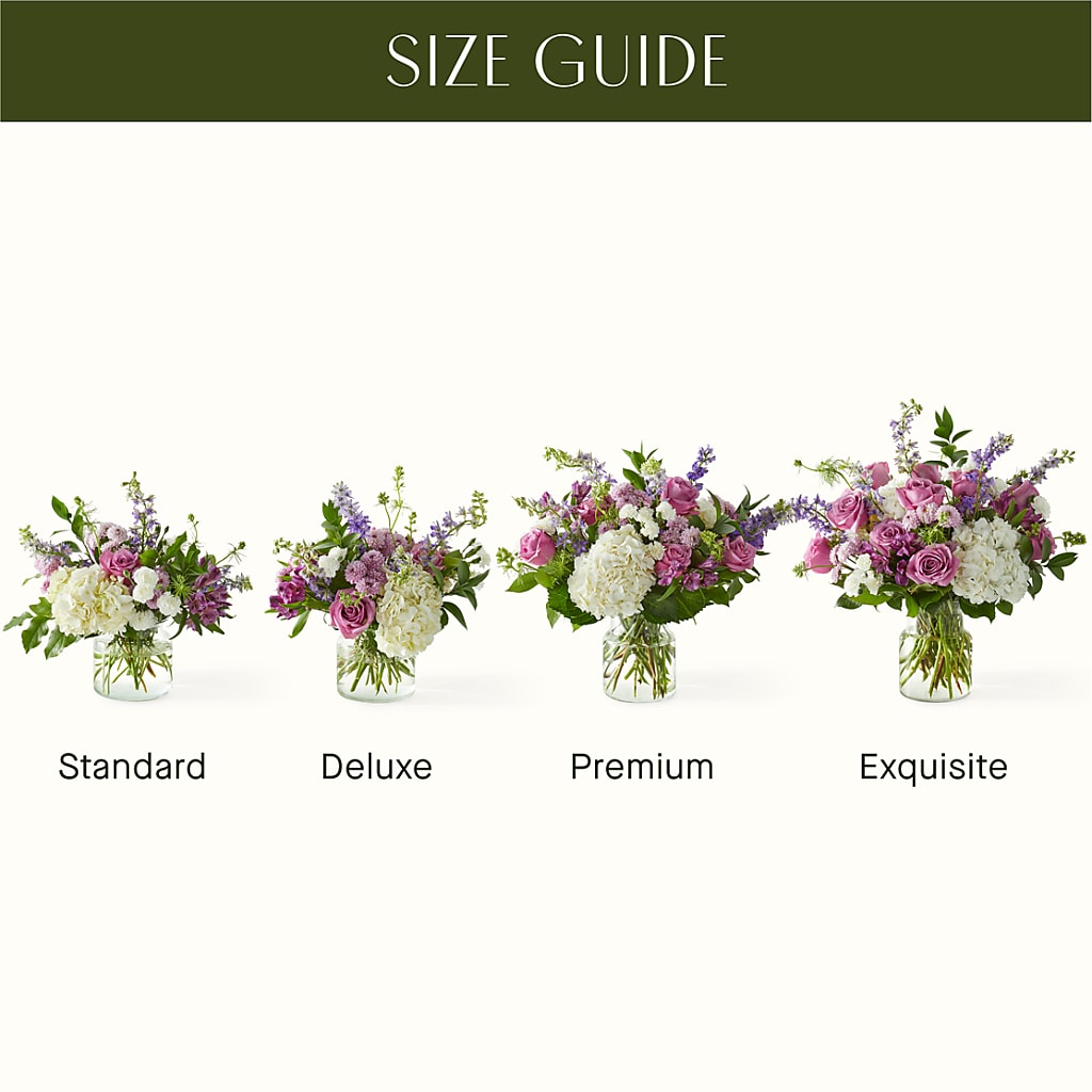 Violet Caress Bouquet – Queen Ofe Florist, San Jose CA