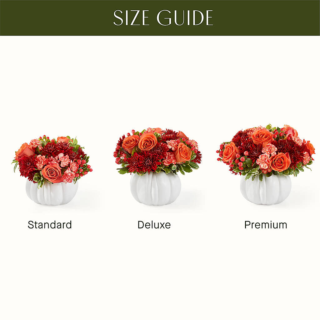 Autumn Air Pumpkin Bouquet – Queen Ofe Florist, San Jose CA