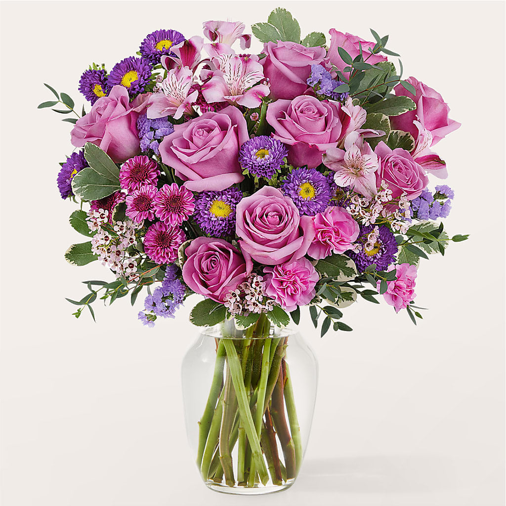 Fanciful Blossoms Bouquet – Queen Ofe Florist, San Jose CA