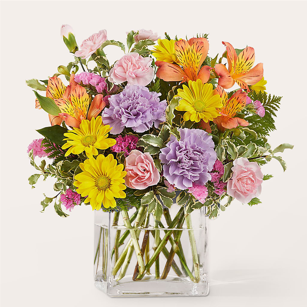 Shades of Happiness Bouquet – Queen Ofe Florist, San Jose CA