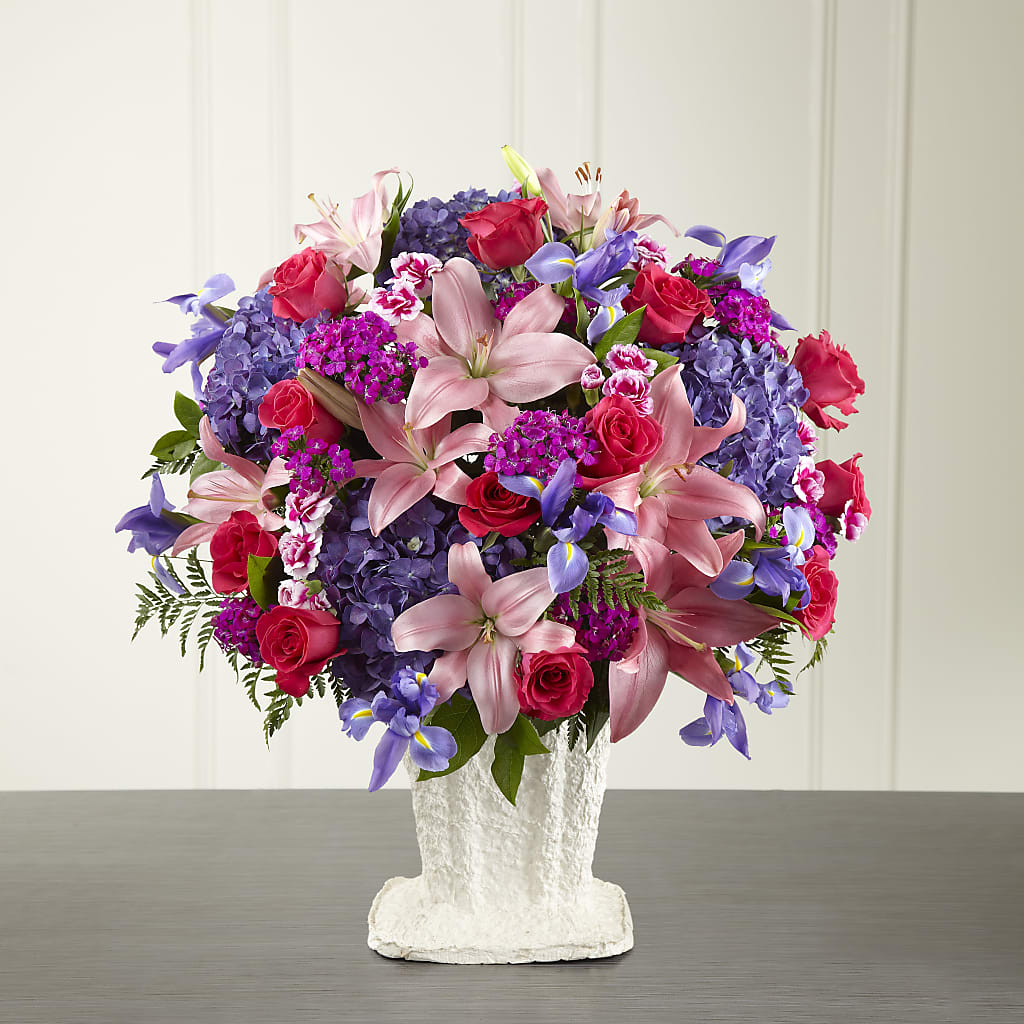We Fondly Remember Arrangement – Queen Ofe Florist, San Jose CA