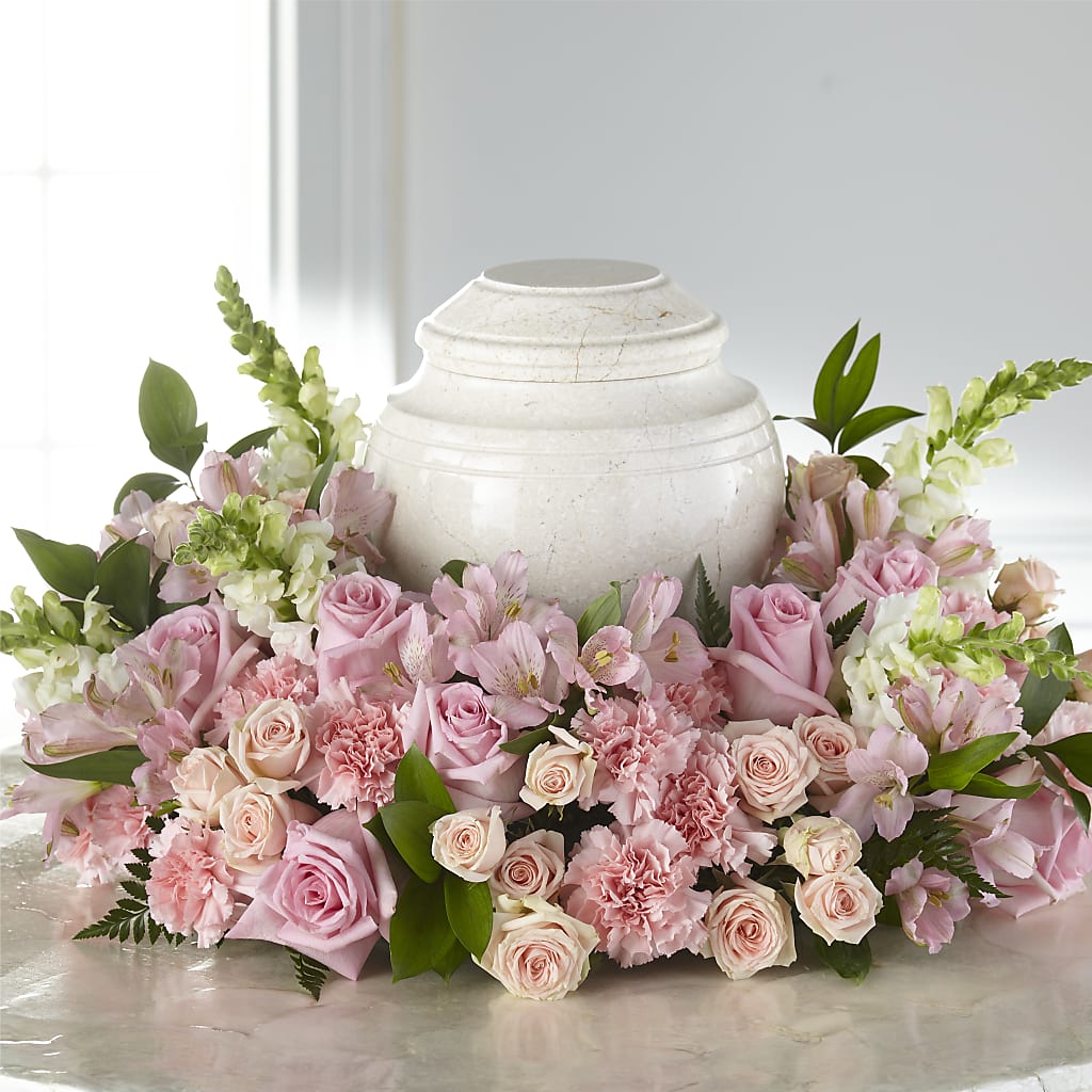 Blooms of Hope Cremation Adornment – Queen Ofe Florist, San Jose CA