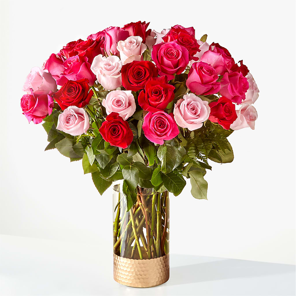 Love Notes Rose Bouquet – Queen Ofe Florist, San Jose CA