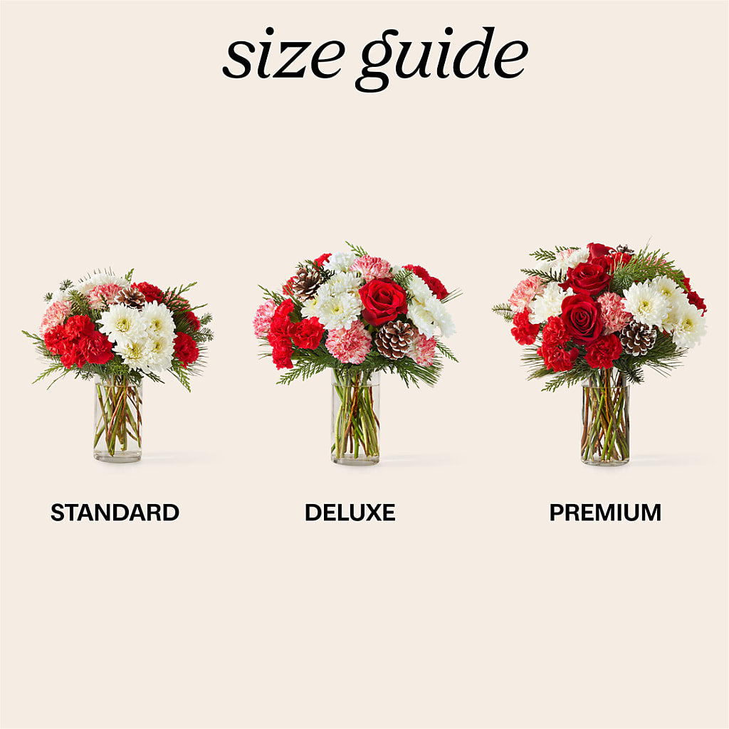 Candy Cane Lane Bouquet – Queen Ofe Florist, San Jose CA