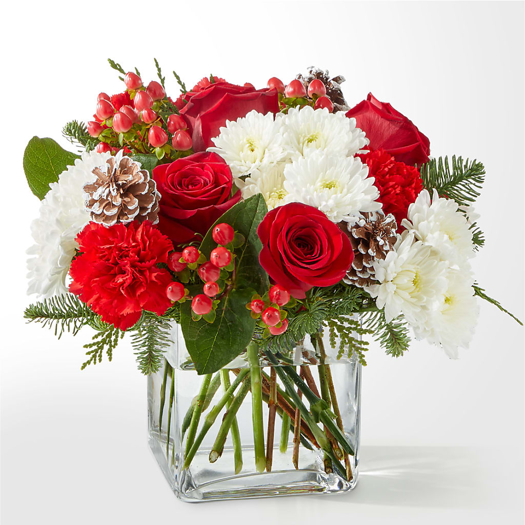 Snow Angel Bouquet – Queen Ofe Florist, San Jose CA