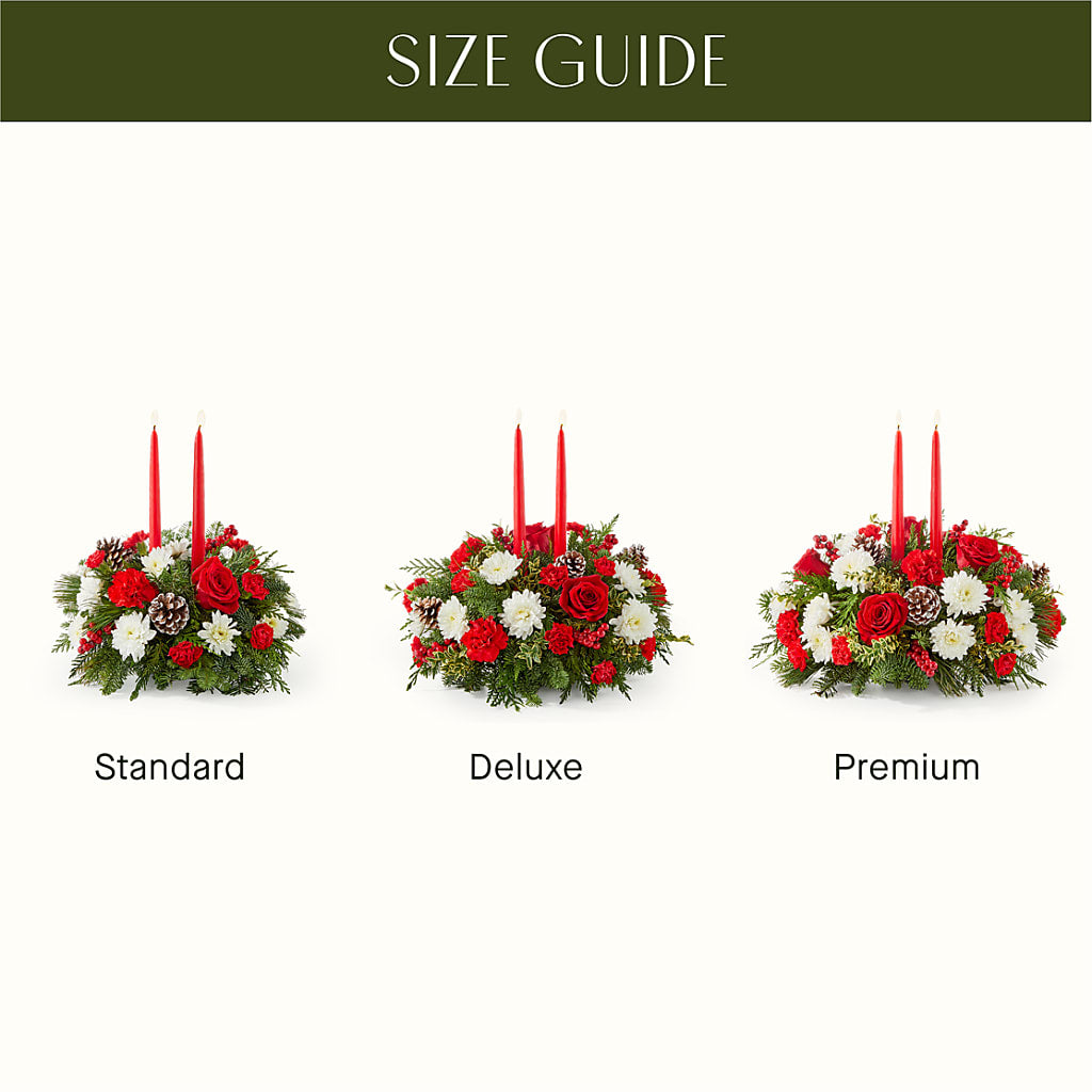 Holiday Soiree Centerpiece – Queen Ofe Florist, San Jose CA