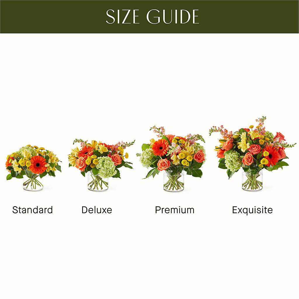 Autumn Sunshine Bouquet – Queen Ofe Florist, San Jose CA