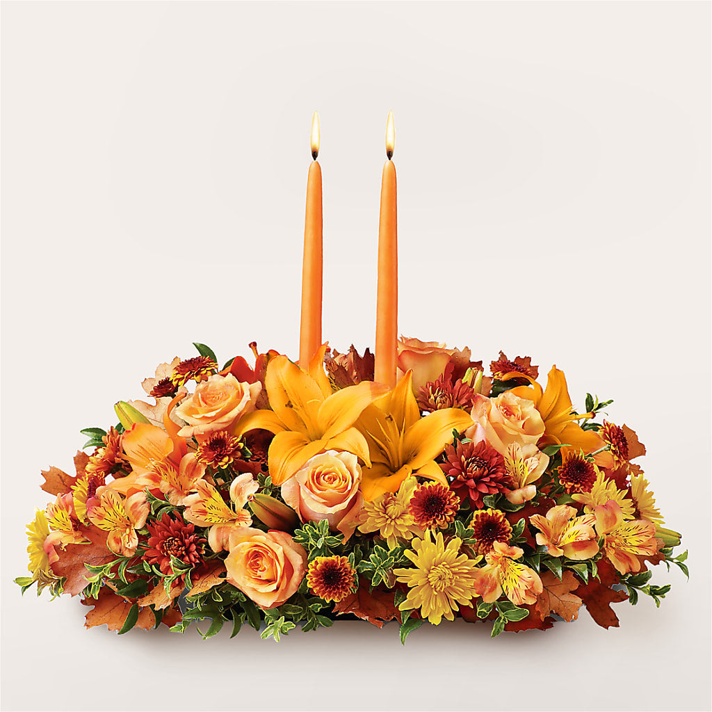 Traditions Centerpiece – Queen Ofe Florist, San Jose CA