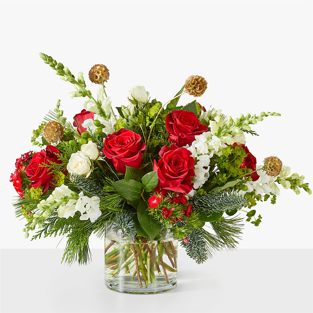 Deck the Halls Bouquet – Queen Ofe Florist, San Jose CA