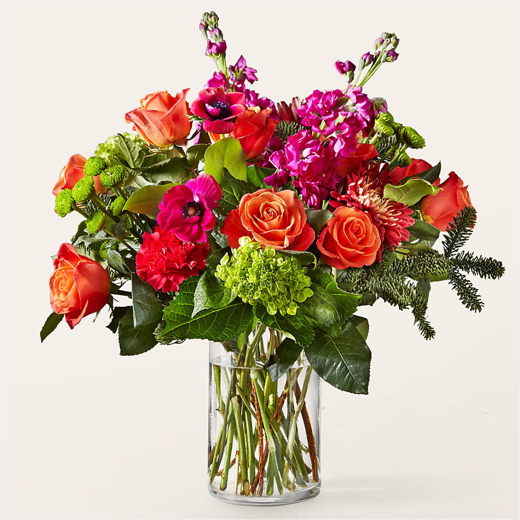 All the Tinsel Bouquet – Queen Ofe Florist, San Jose CA