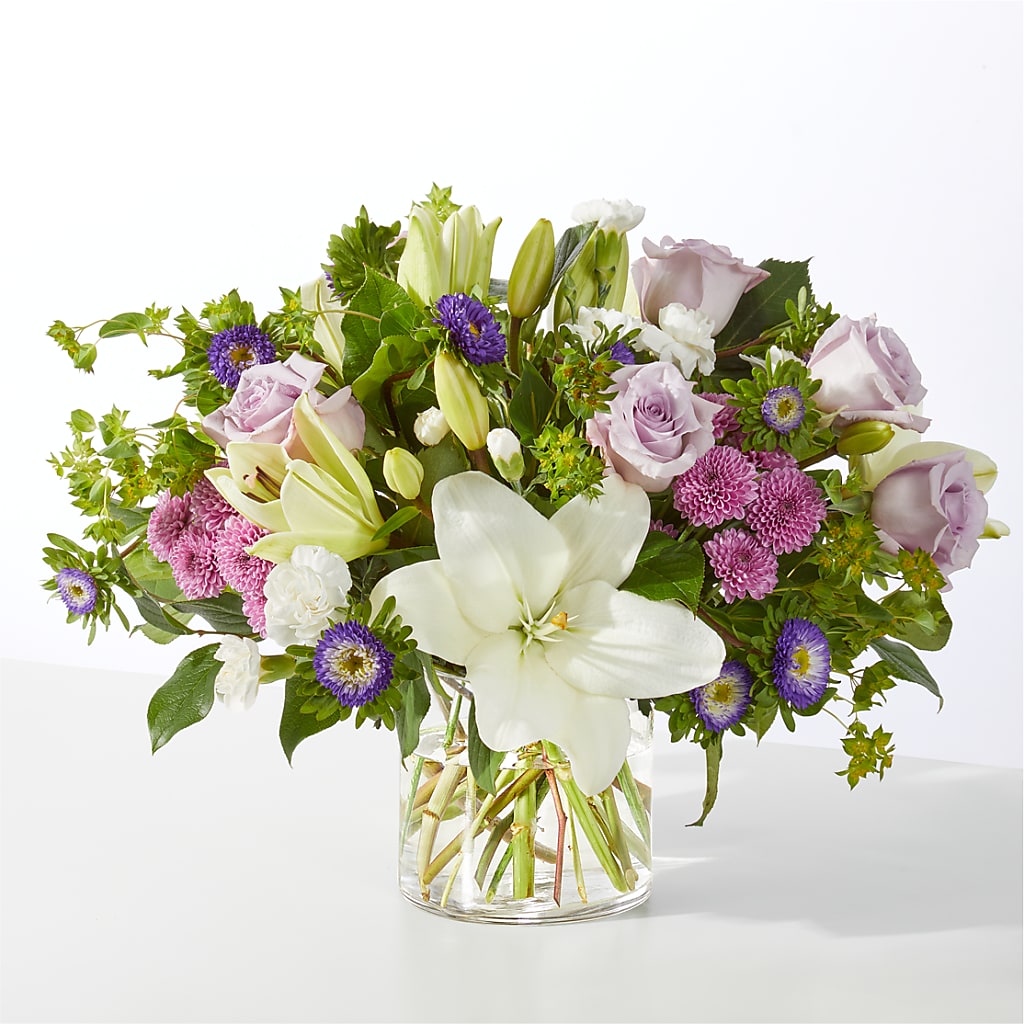 April Showers Bouquet – Queen Ofe Florist, San Jose CA