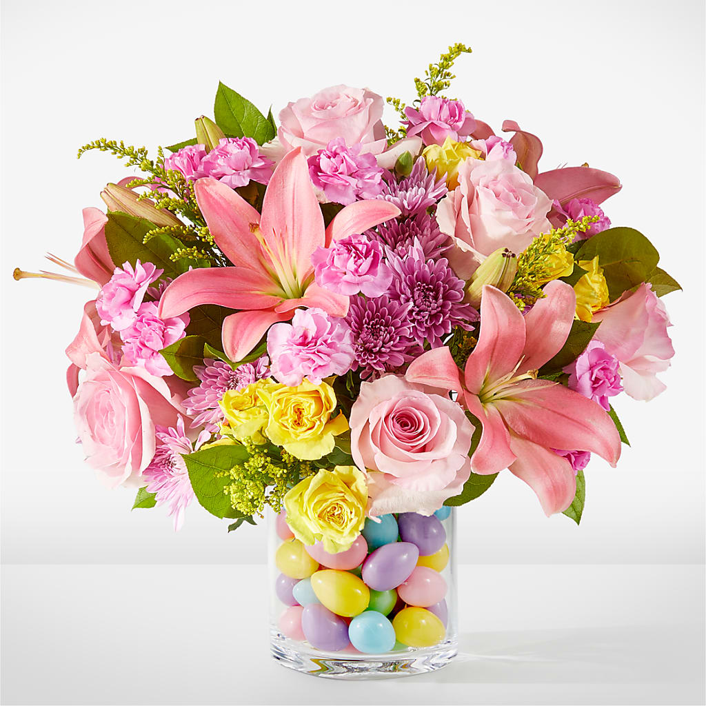 Easter Egg Hunt Bouquet – Queen Ofe Florist, San Jose CA