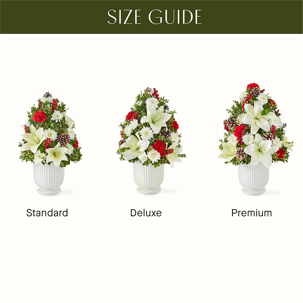 Festive Moments Tree –  Queen Ofe Florist, San Jose CA