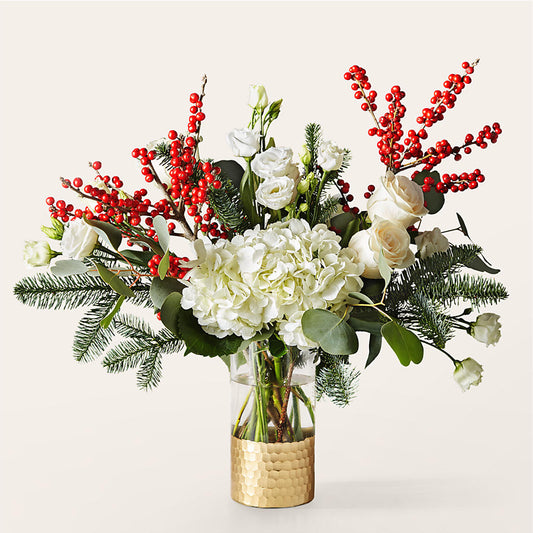 Frosted Windows Bouquet –  Queen Ofe Florist, San Jose CA