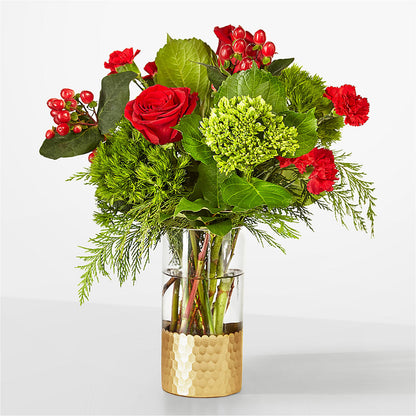 Plaid Throw Bouquet –  Queen Ofe Florist, San Jose CA