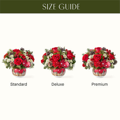 Christmas Carols Ornament –  Queen Ofe Florist, San Jose CA