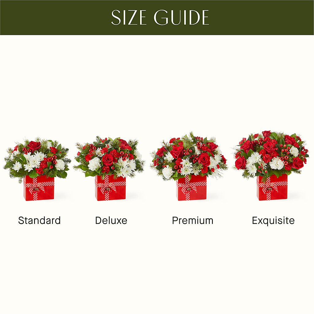 Presents Under the Tree Bouquet –  Queen Ofe Florist, San Jose CA
