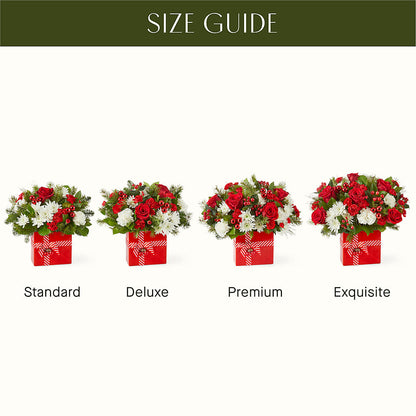 Presents Under the Tree Bouquet –  Queen Ofe Florist, San Jose CA