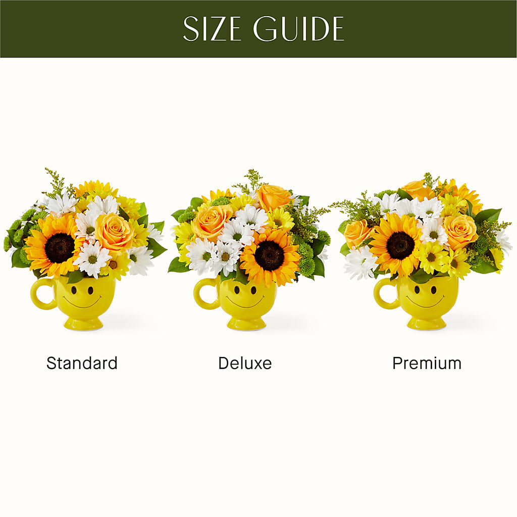 Be Happy Bouquet –  Queen Ofe Florist, San Jose CA
