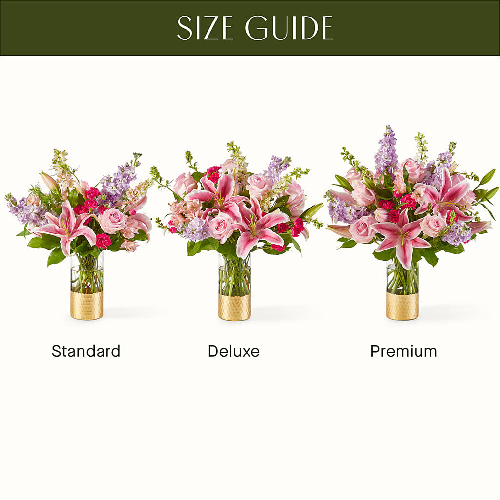Mauvelous Bouquet –  Queen Ofe Florist, San Jose CA