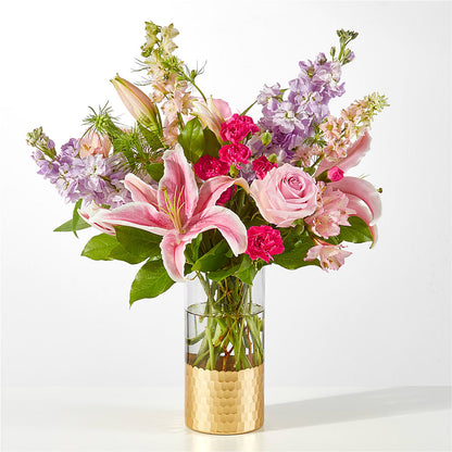 Mauvelous Bouquet –  Queen Ofe Florist, San Jose CA