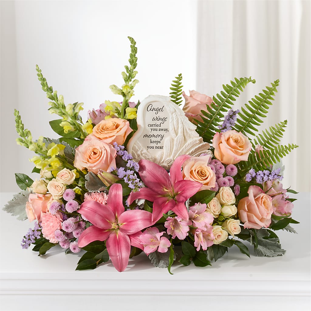 Gentle Light Arrangement –  Queen Ofe Florist, San Jose CA