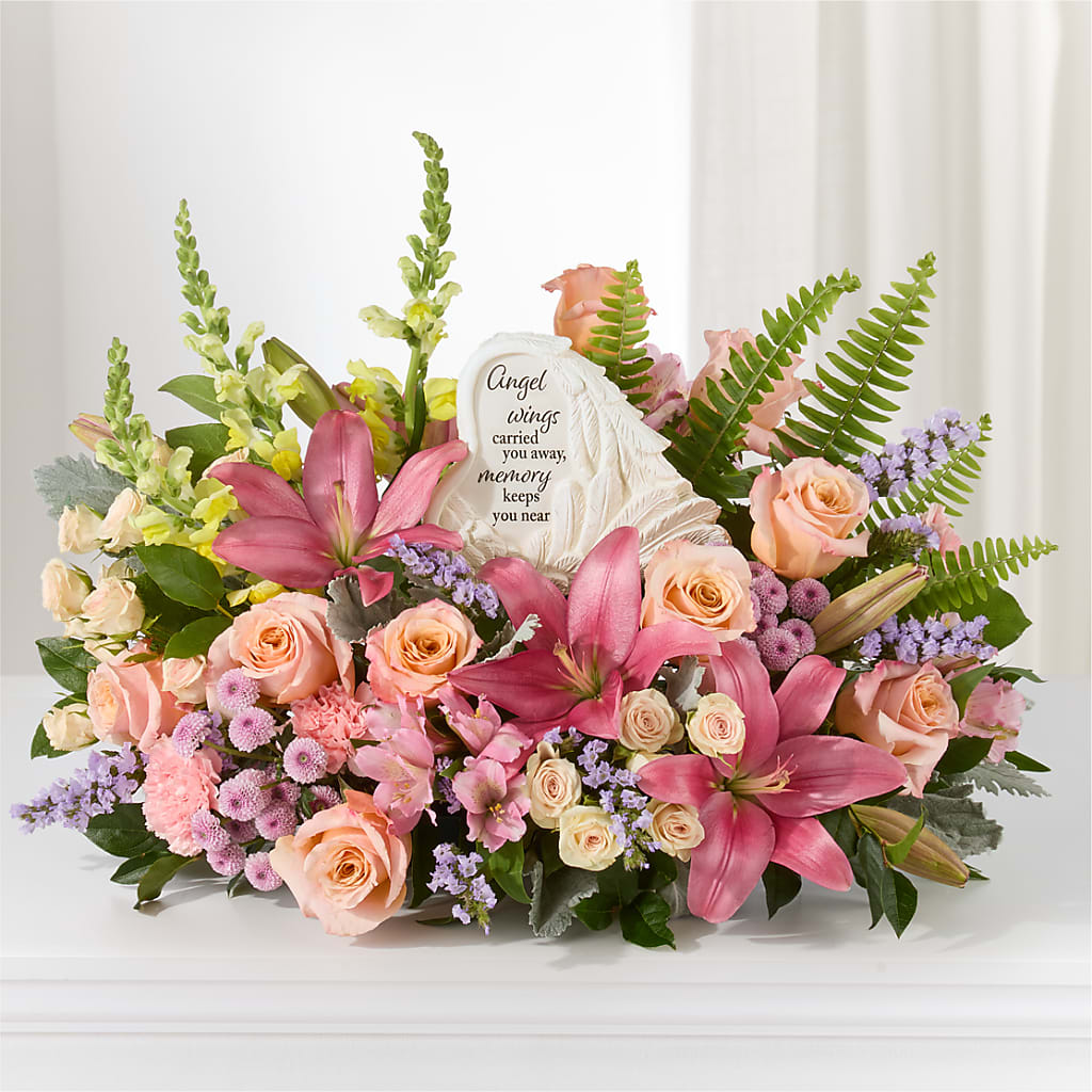 Gentle Light Arrangement –  Queen Ofe Florist, San Jose CA
