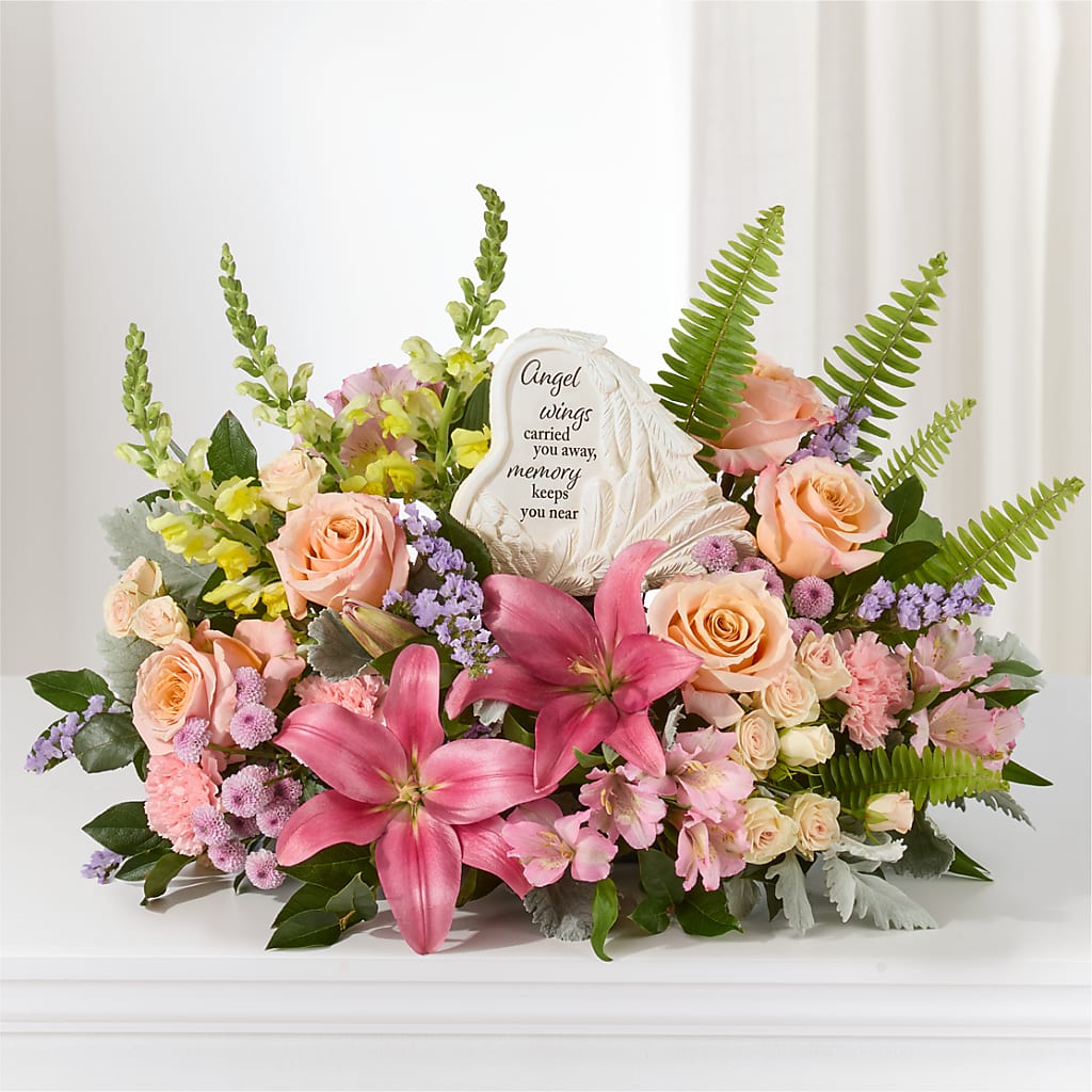 Gentle Light Arrangement –  Queen Ofe Florist, San Jose CA
