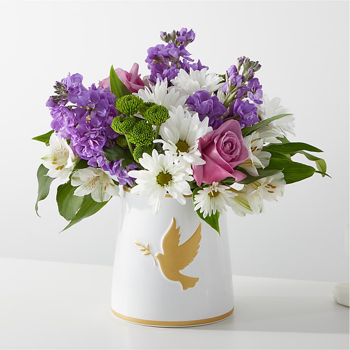 Garden of Peace Bouquet –  Queen Ofe Florist, San Jose CA