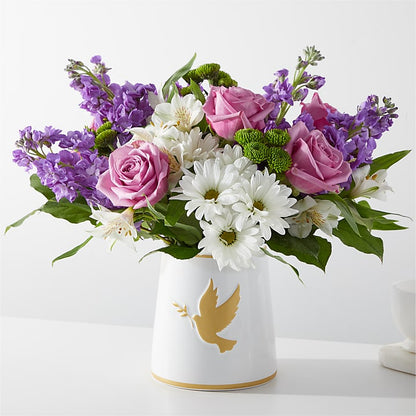 Garden of Peace Bouquet –  Queen Ofe Florist, San Jose CA