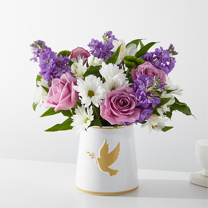 Garden of Peace Bouquet –  Queen Ofe Florist, San Jose CA