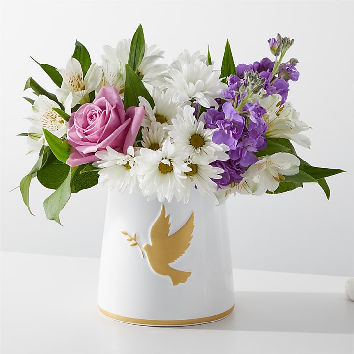 Garden of Peace Bouquet –  Queen Ofe Florist, San Jose CA
