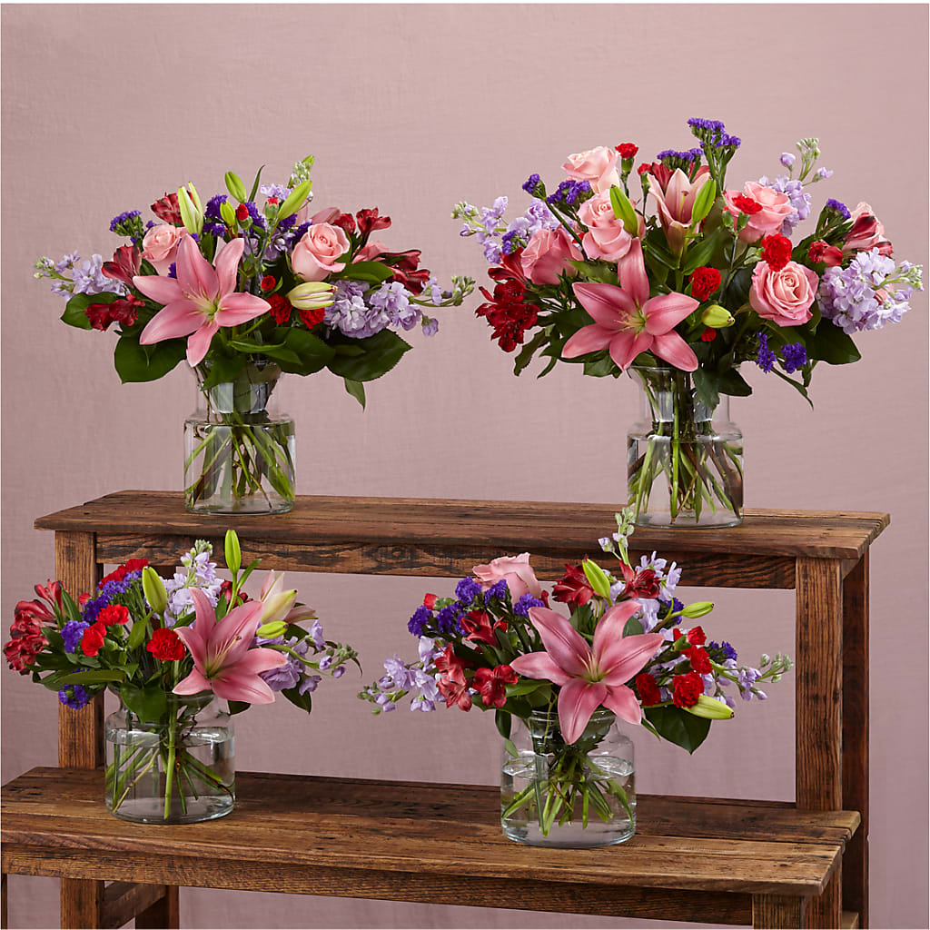 Romantique Bouquet –  Queen Ofe Florist, San Jose CA