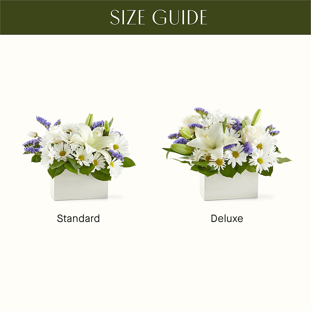 Beyond Blue Box Bouquet –  Queen Ofe Florist, San Jose CA