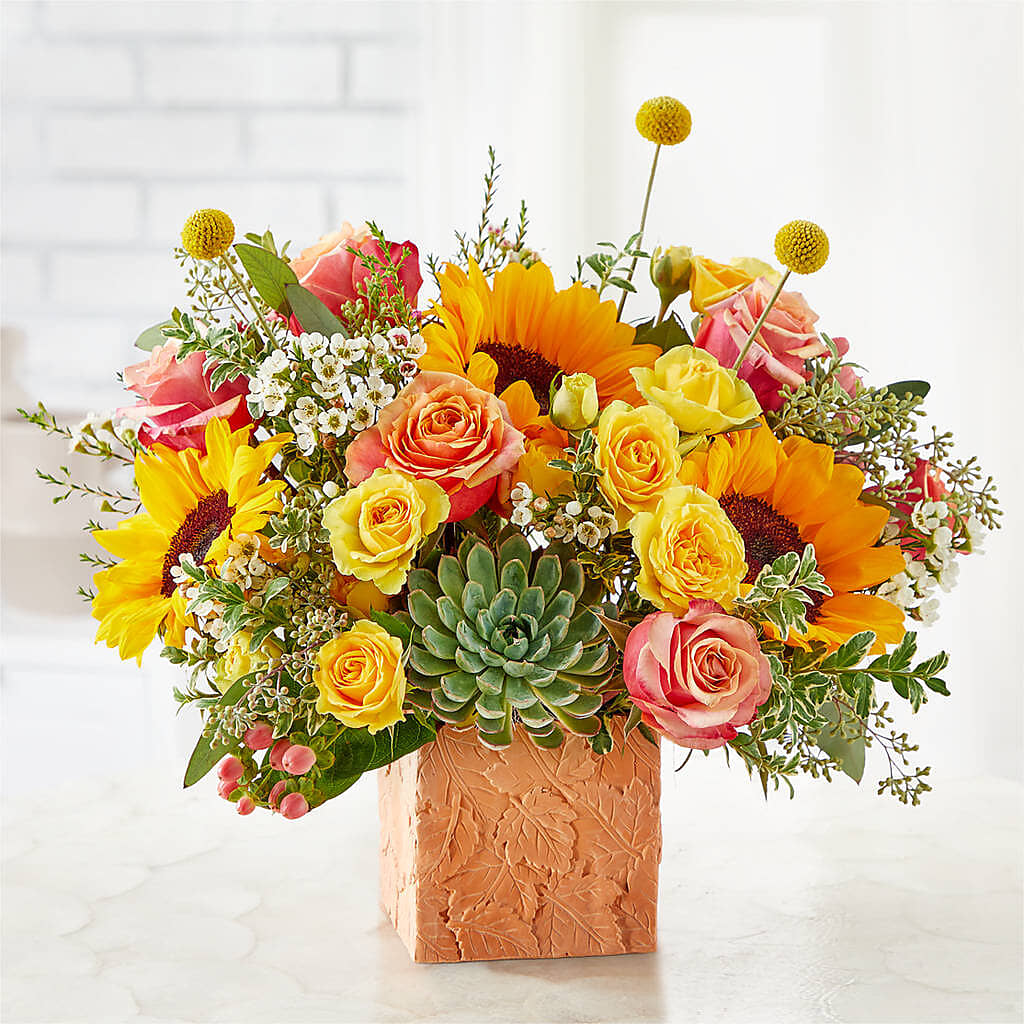 Sunflower Season Bouquet –  Queen Ofe Florist, San Jose CA