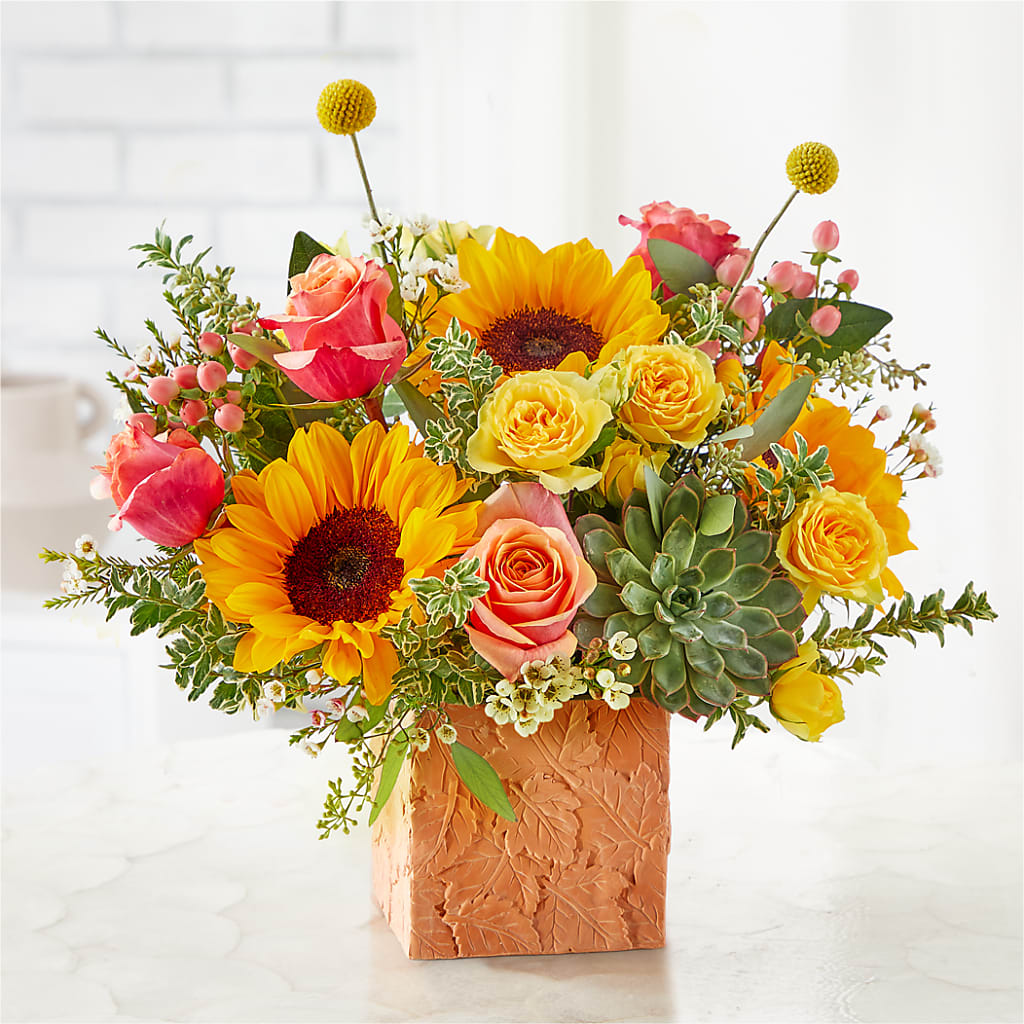 Sunflower Season Bouquet –  Queen Ofe Florist, San Jose CA