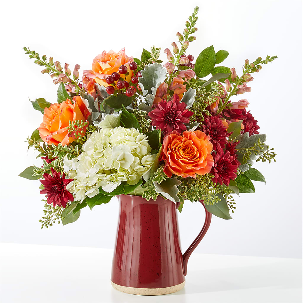Fall's Finest Bouquet –  Queen Ofe Florist, San Jose CA