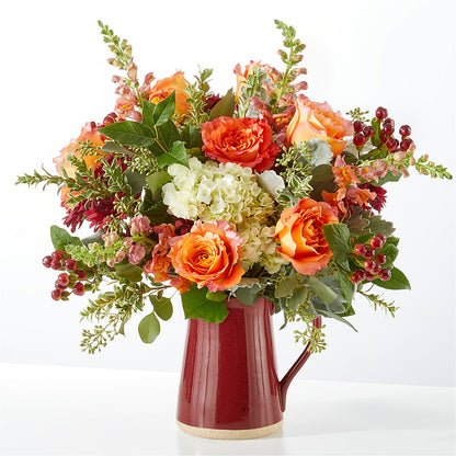 Fall's Finest Bouquet –  Queen Ofe Florist, San Jose CA