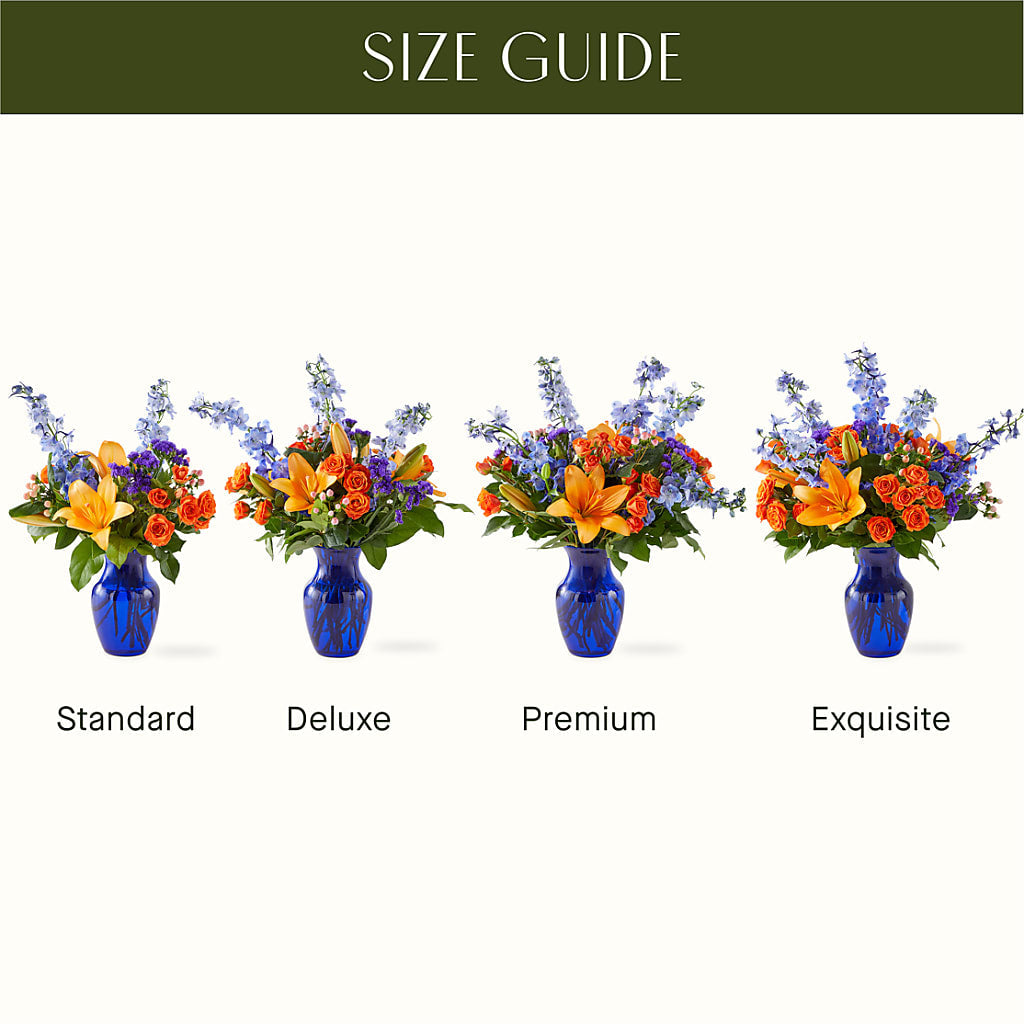 Radiant Citrus Bouquet –  Queen Ofe Florist, San Jose CA