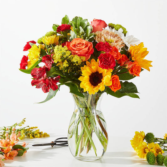 Fall Delight – A Florist Original –  Queen Ofe Florist, San Jose CA
