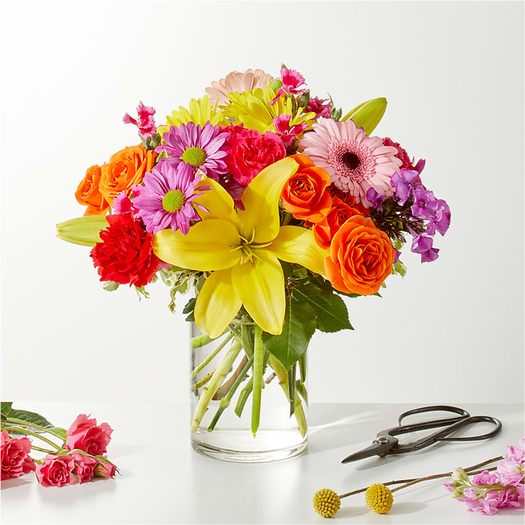 Cue the Confetti - A Florist Original –  Queen Ofe Florist, San Jose CA