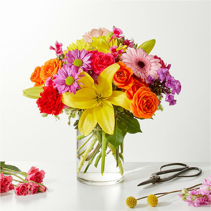 Cue the Confetti - A Florist Original –  Queen Ofe Florist, San Jose CA